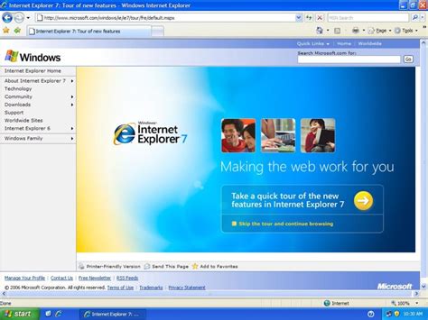 Download ie7 for windows xp